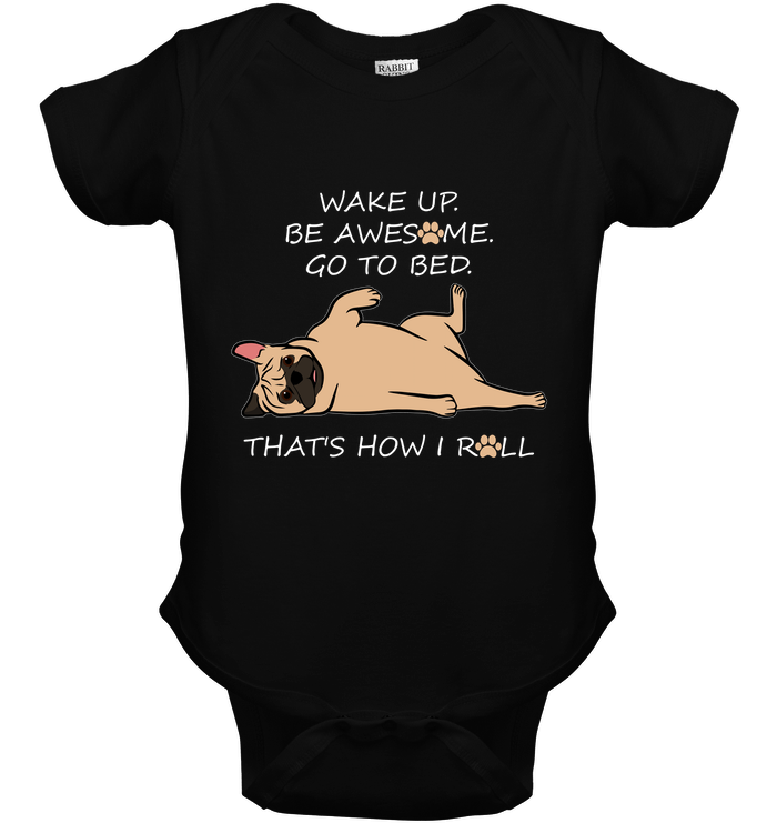 That's How I Roll Pug T Shirts
