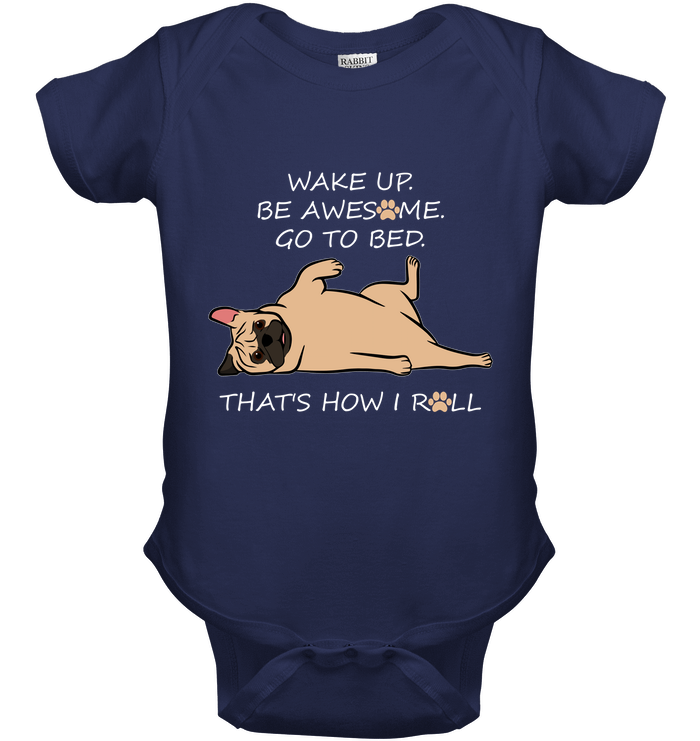 That's How I Roll Pug T Shirts
