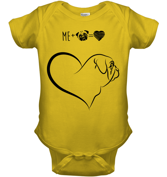 Heart - Me And Pug T Shirts