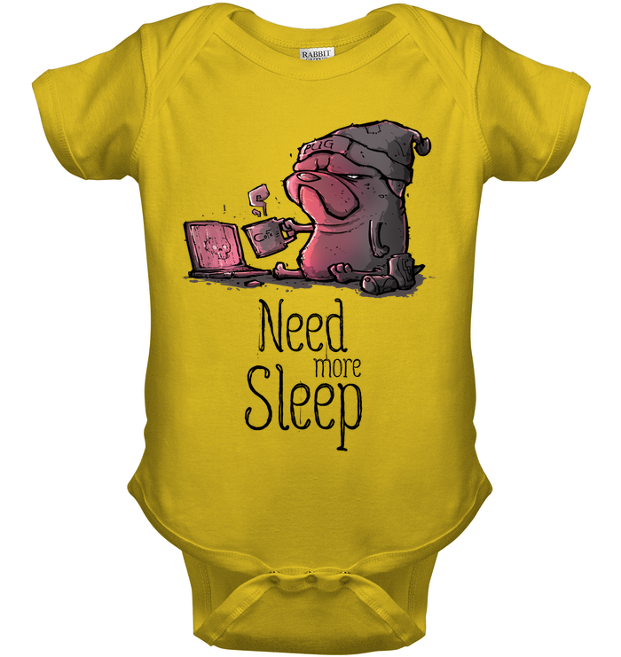 Pug - Need More Sleep T Shirts Ver3