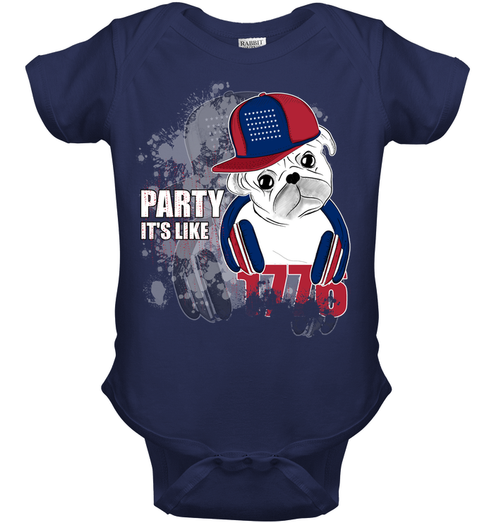 Pug Party It's Like 1776 T Shirts