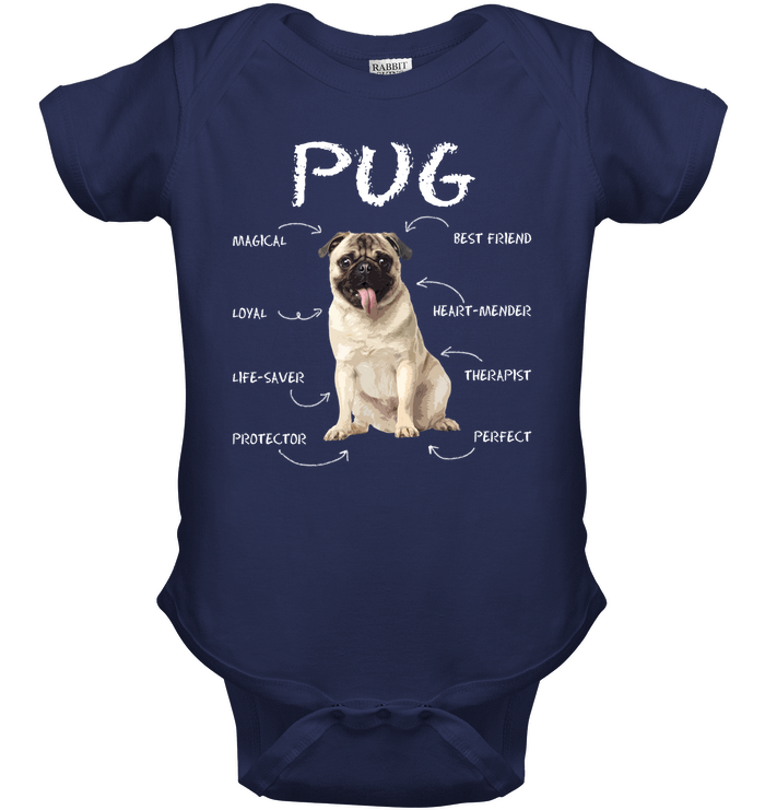 Pug - Magical Loyal Life Saver T Shirts