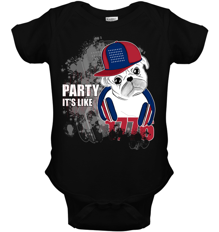 Pug Party It's Like 1776 T Shirts