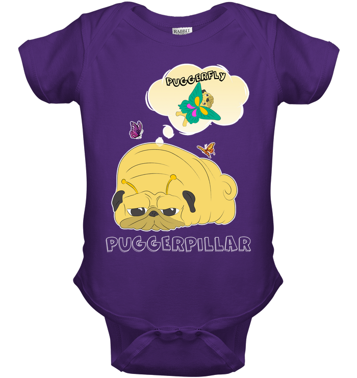 Puggerpillar Pug T Shirts