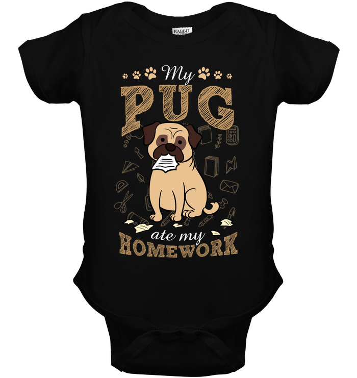 My Pug Ate My Homework T Shirts
