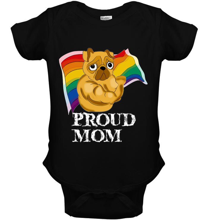 Proud Mom Pug T Shirts