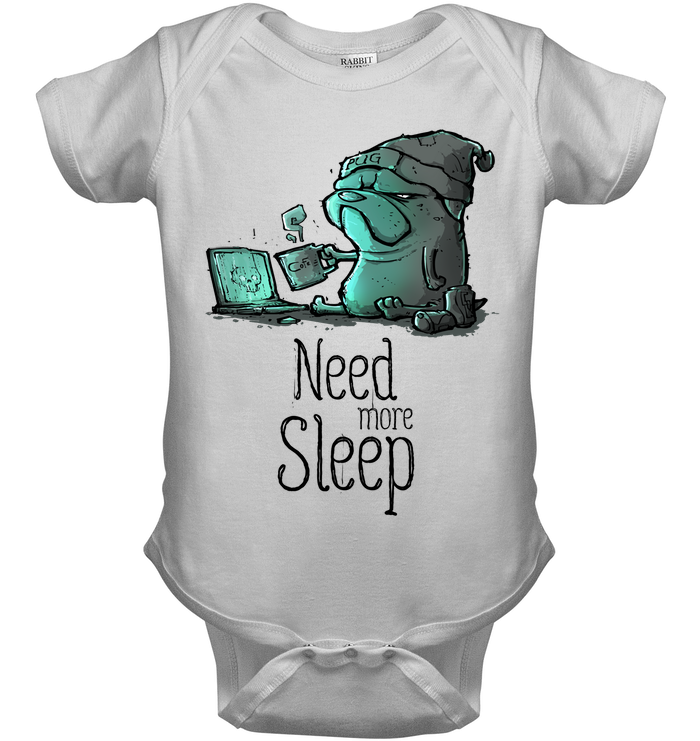 Pug - Need More Sleep T Shirts