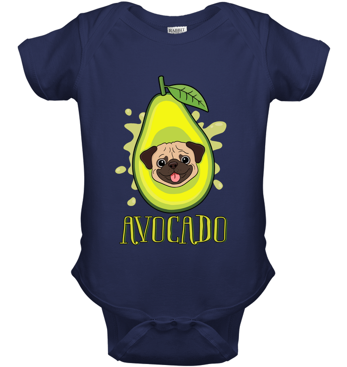Pug - Avocado T Shirts