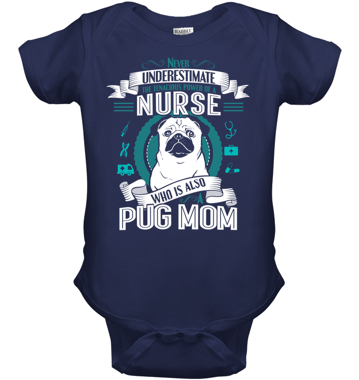 Pug Nurse Mom T Shirts