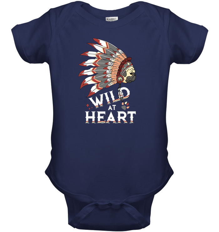 Pug - Wild At Heart T Shirts