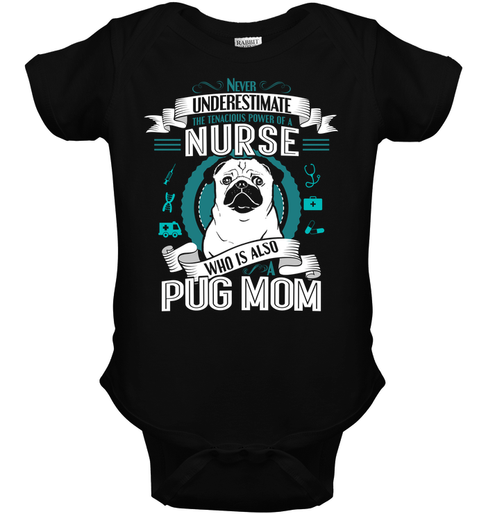 Pug Nurse Mom T Shirts