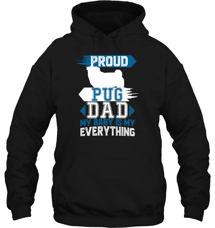 Proud Pug Dad T Shirts
