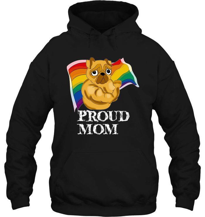 Proud Mom Pug T Shirts