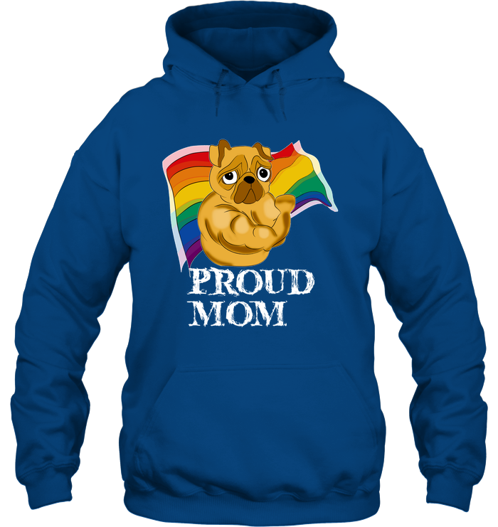 Proud Mom Pug T Shirts