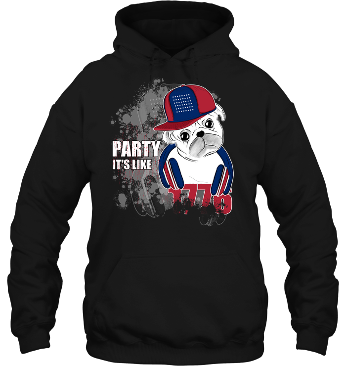 Pug Party It's Like 1776 T Shirts