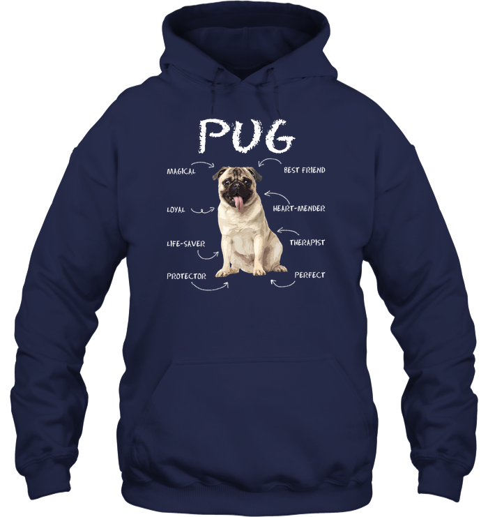 Pug - Magical Loyal Life Saver T Shirts