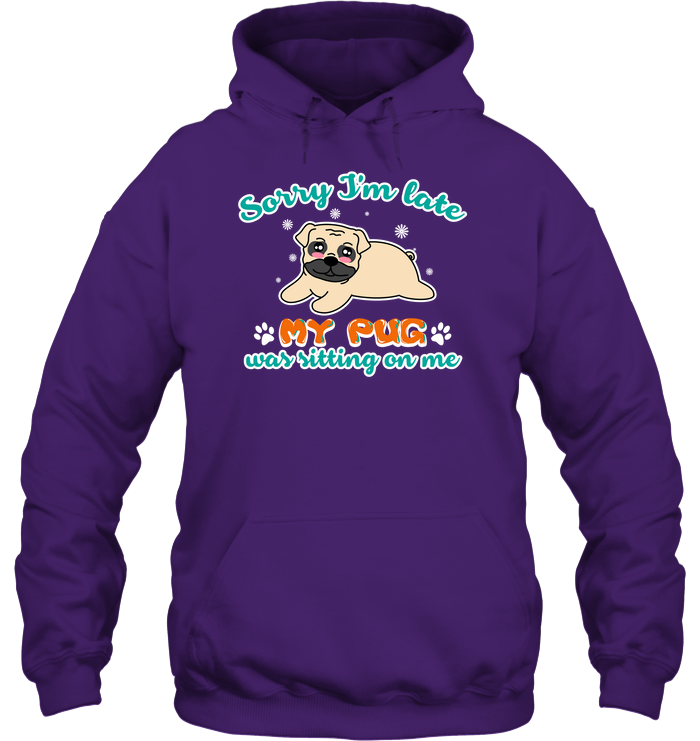 My Pug Was Sitting On Me T Shirts