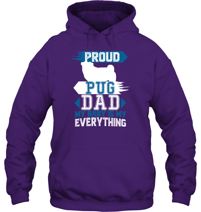 Proud Pug Dad T Shirts