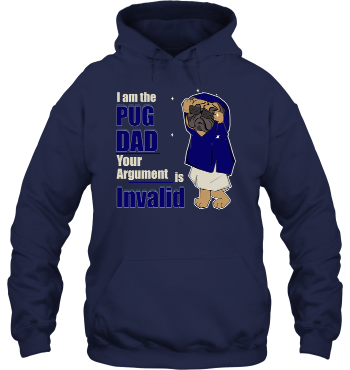 I Am The Pug Dad T Shirts