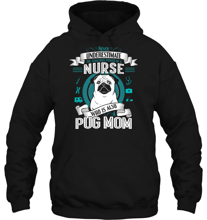 Pug Nurse Mom T Shirts