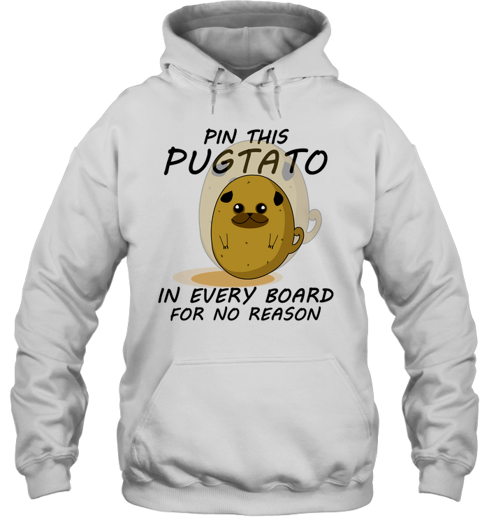 Pin This Potato Pug T Shirts
