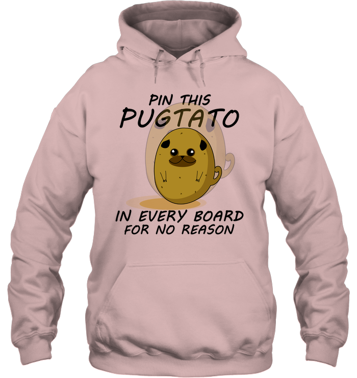 Pin This Potato Pug T Shirts