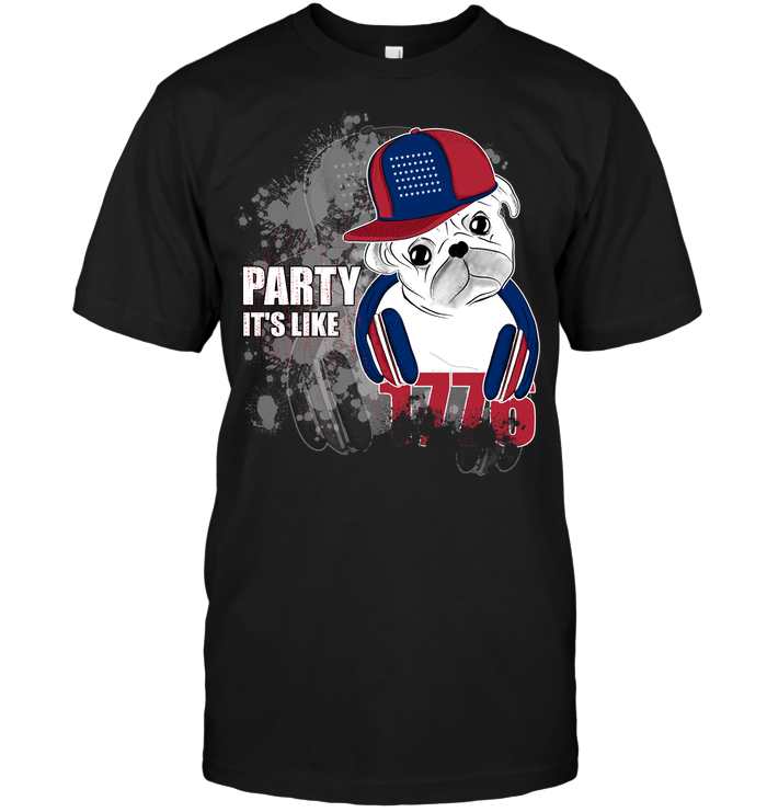 Pug Party It's Like 1776 T Shirts