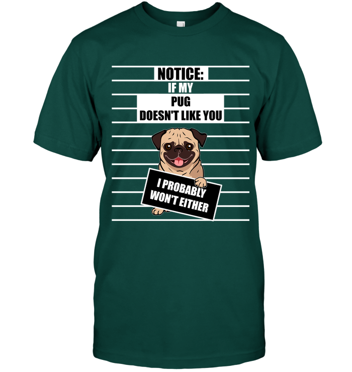 If My Pug Doesn't Like You T Shirts