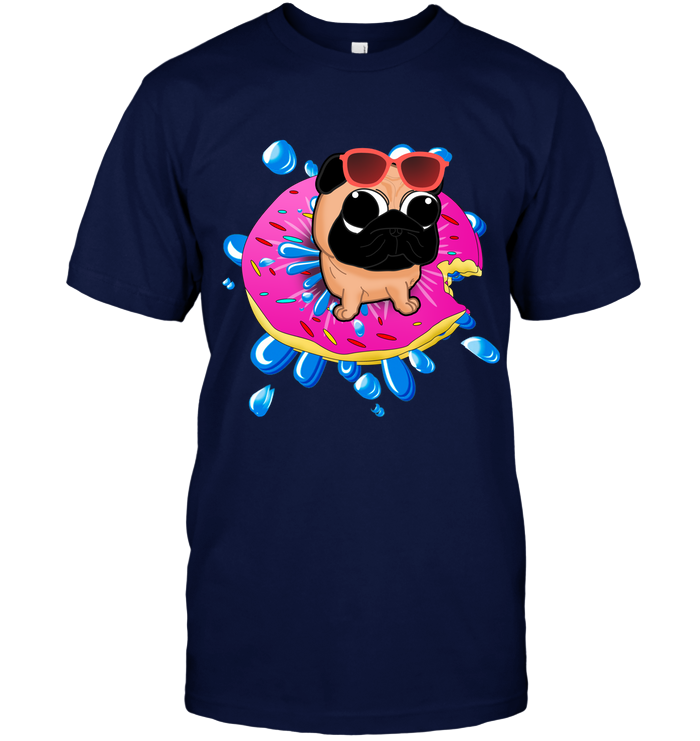 Pug Donut Buoy T Shirts