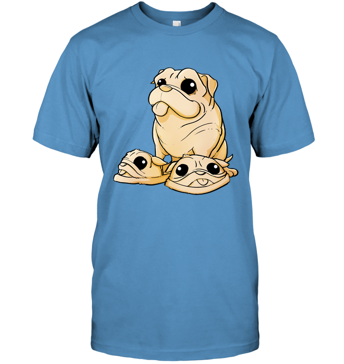 Pug Slippers T Shirts