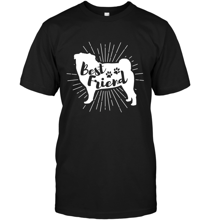 Pug - Best Friend T Shirts