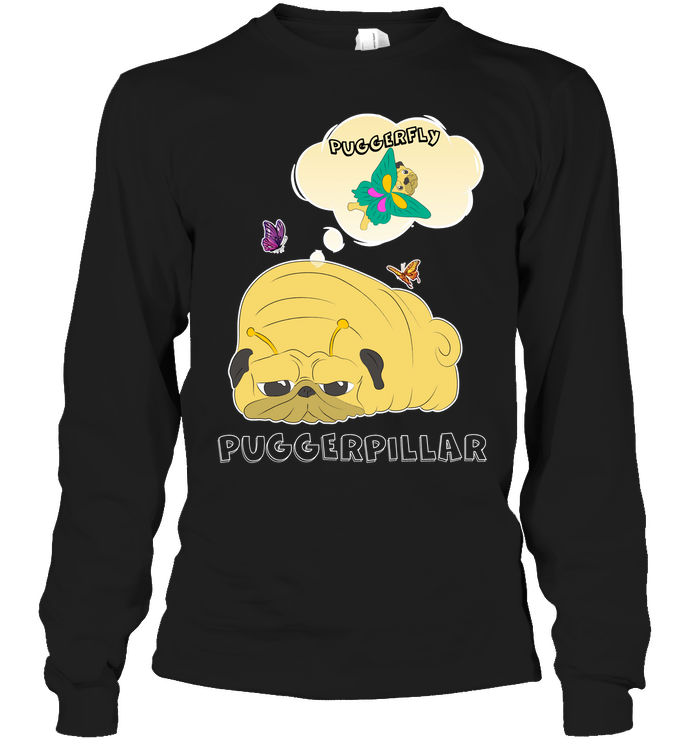 Puggerpillar Pug T Shirts