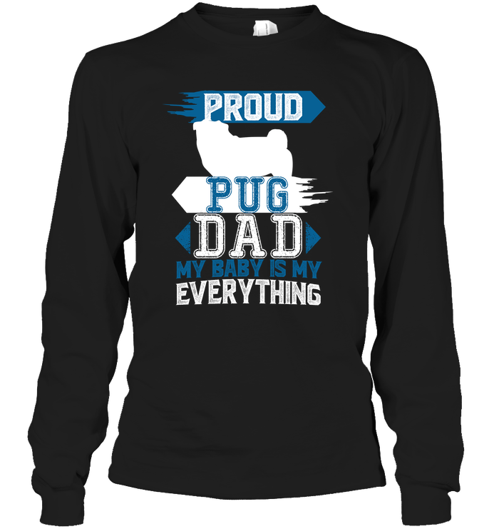 Proud Pug Dad T Shirts