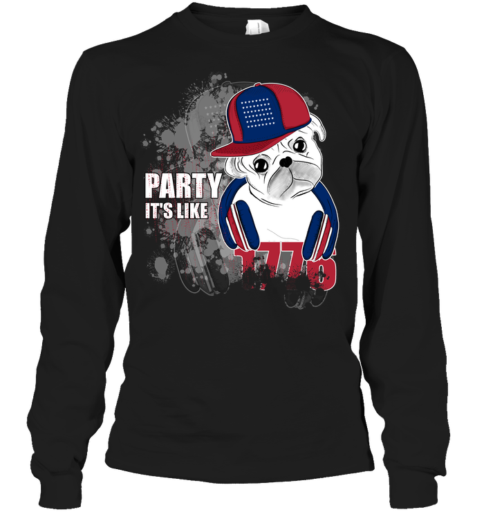 Pug Party It's Like 1776 T Shirts