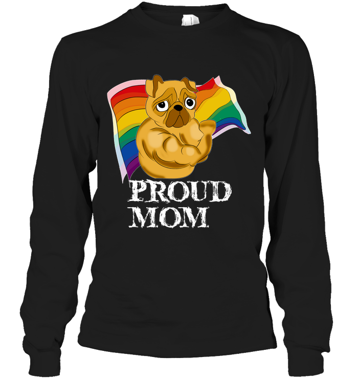 Proud Mom Pug T Shirts