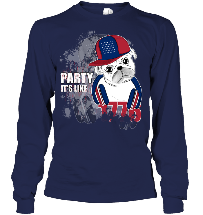 Pug Party It's Like 1776 T Shirts