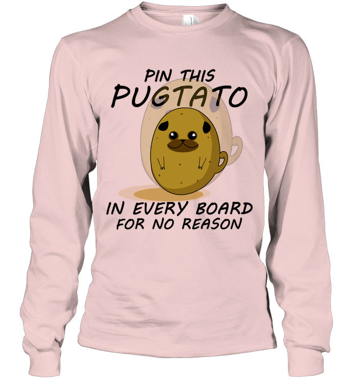 Pin This Potato Pug T Shirts