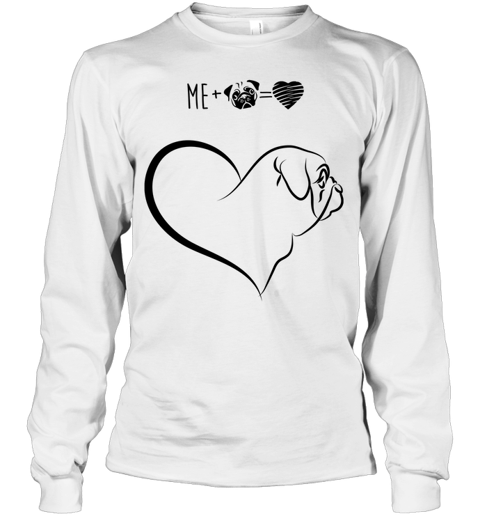 Heart - Me And Pug T Shirts