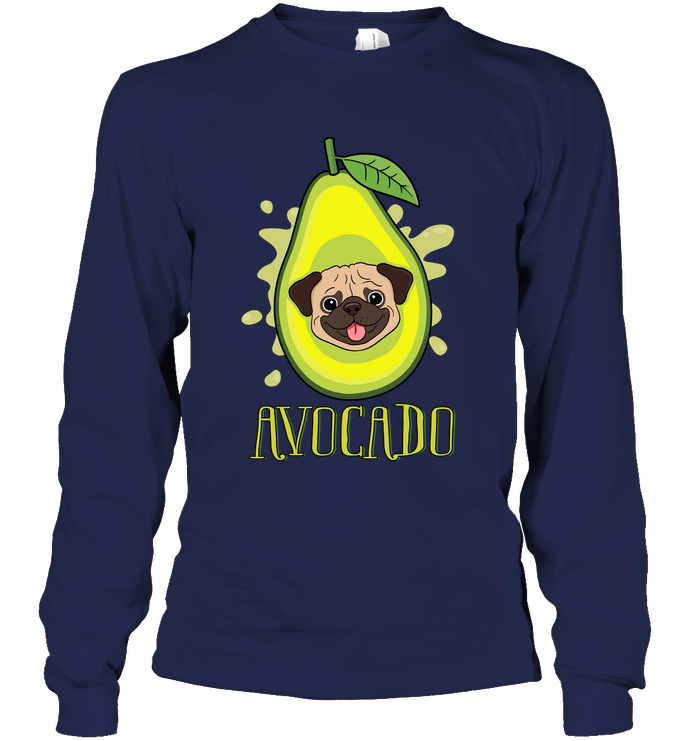 Pug - Avocado T Shirts