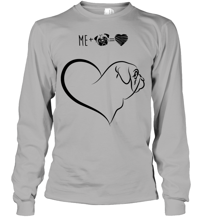 Heart - Me And Pug T Shirts