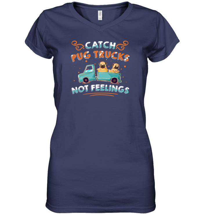 Catch Pug Trucks T Shirts