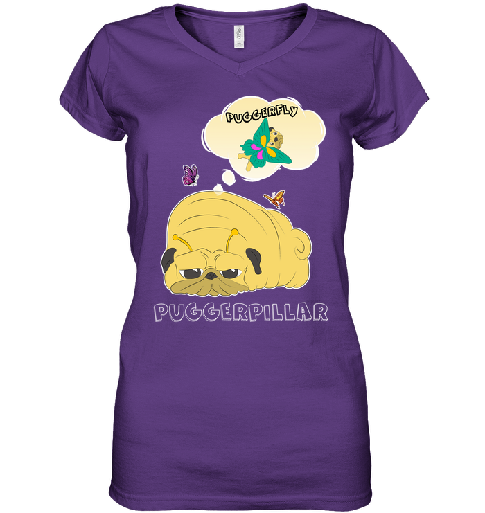 Puggerpillar Pug T Shirts