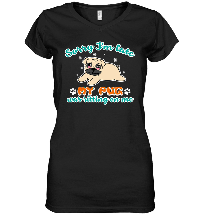 My Pug Was Sitting On Me T Shirts