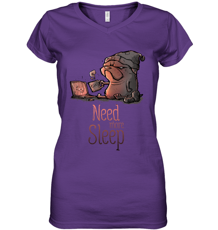 Pug - Need More Sleep T Shirts Ver2