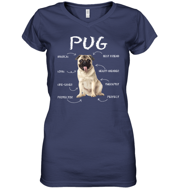 Pug - Magical Loyal Life Saver T Shirts