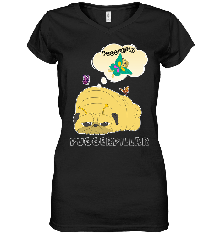Puggerpillar Pug T Shirts