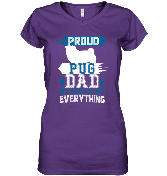 Proud Pug Dad T Shirts