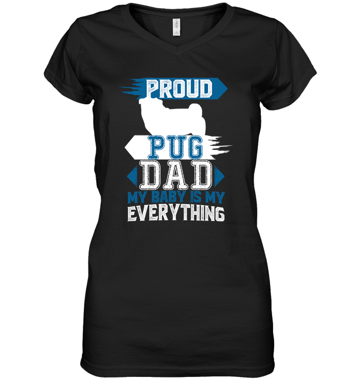 Proud Pug Dad T Shirts