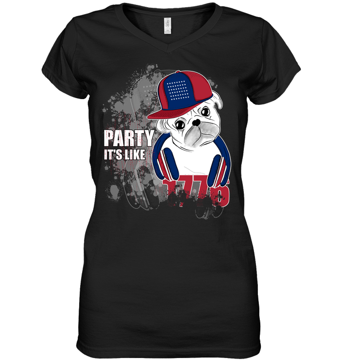 Pug Party It's Like 1776 T Shirts