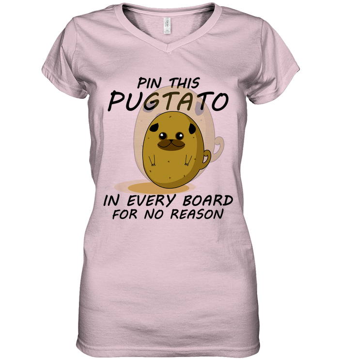Pin This Potato Pug T Shirts